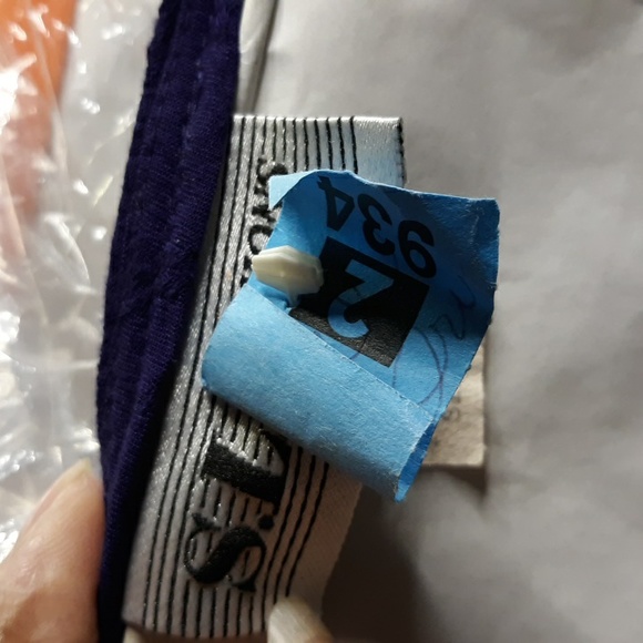 S.L Fashions Deep Purple two piece Dress - Picture 7 of 7